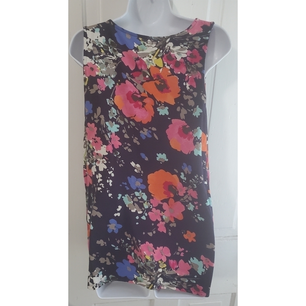 Merona Floral Ruffle Tank - Picture 5 of 9